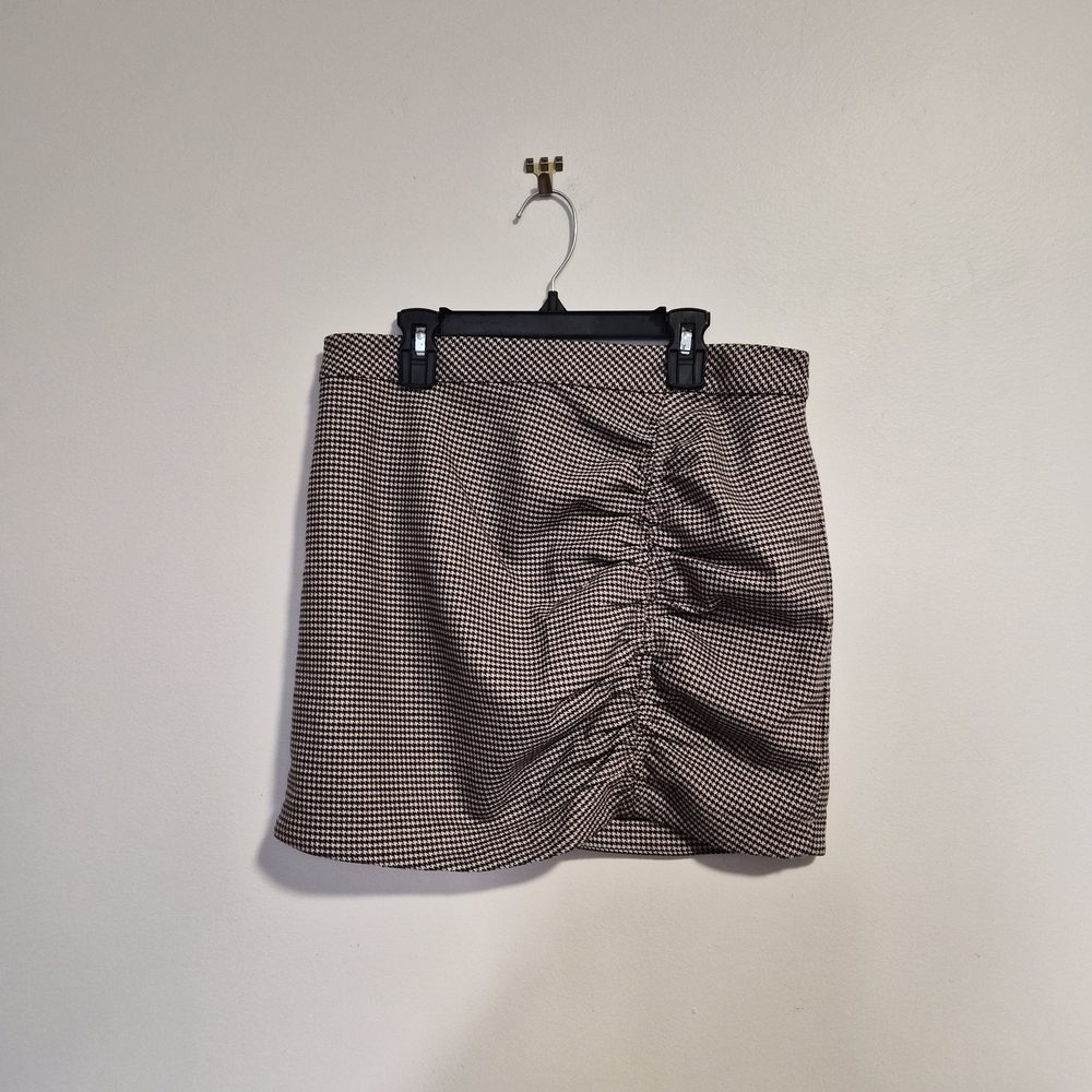 Free People Houndstooth Skirt